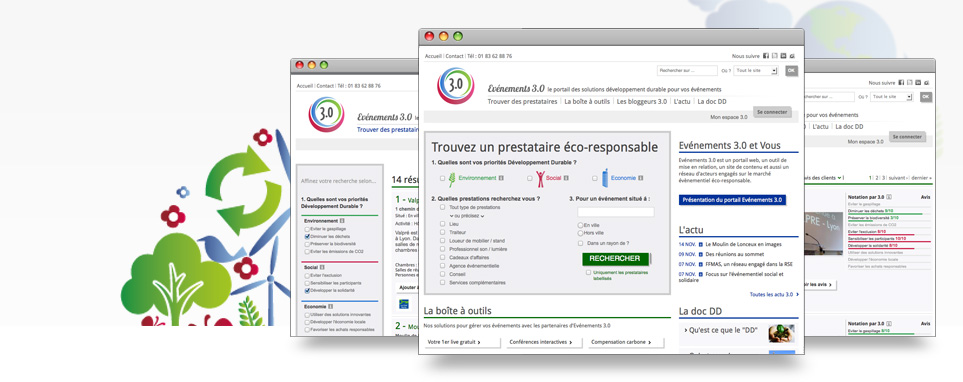 Agence Web Coheractio : Création du site Internet Evénements 3.0 Agence Web Coheractio : Création du site Internet Evénements 3.0